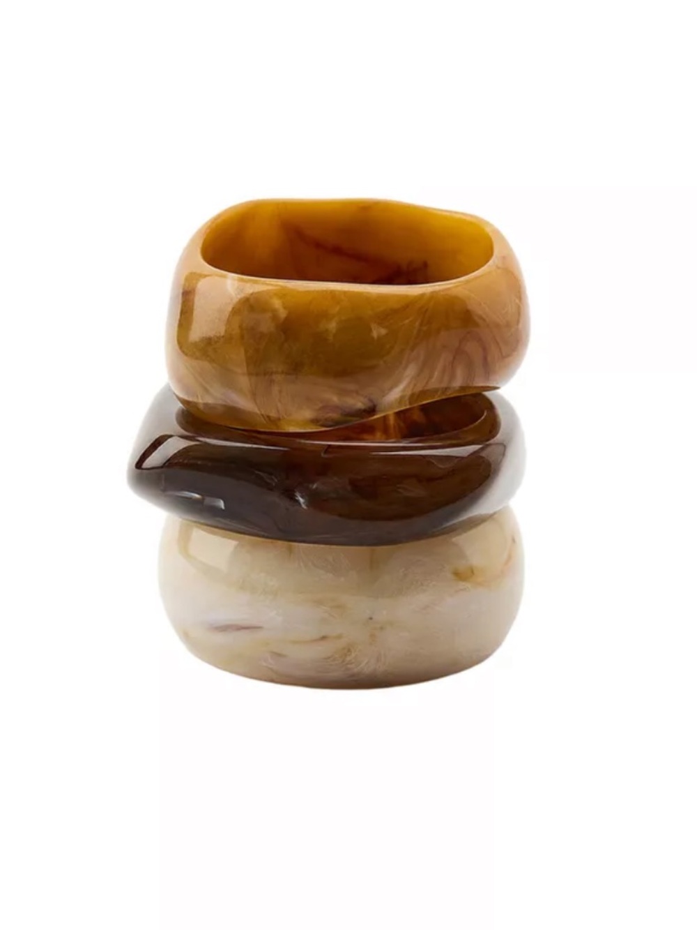 Zara Pack of Rigid Bracelets (Set of 3)